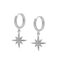 Imagen de Aros Snow Plata