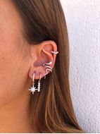 Imagen de Aros Snow Plata