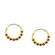 Imagen de Aros Andira Plata Dorada