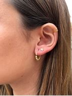 Imagen de Aros Andira Plata Dorada