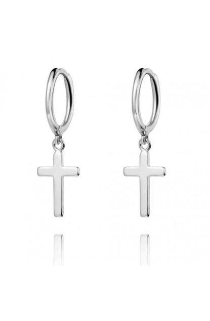Imagen de Aros Cruz Plata