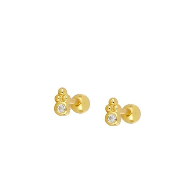 Imagen de Piercing Nelide Plata Dorada