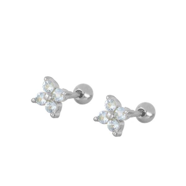 Imagen de Piercing Glam Aqua Plata