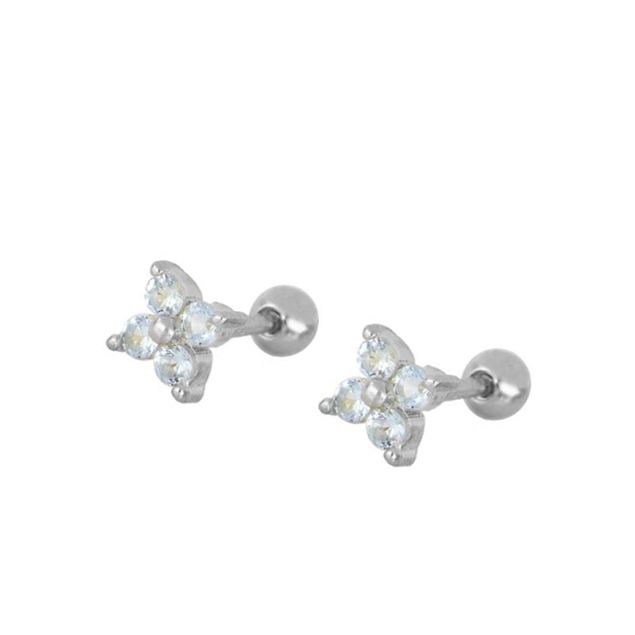 Imagen de Piercing Glam Aqua Plata