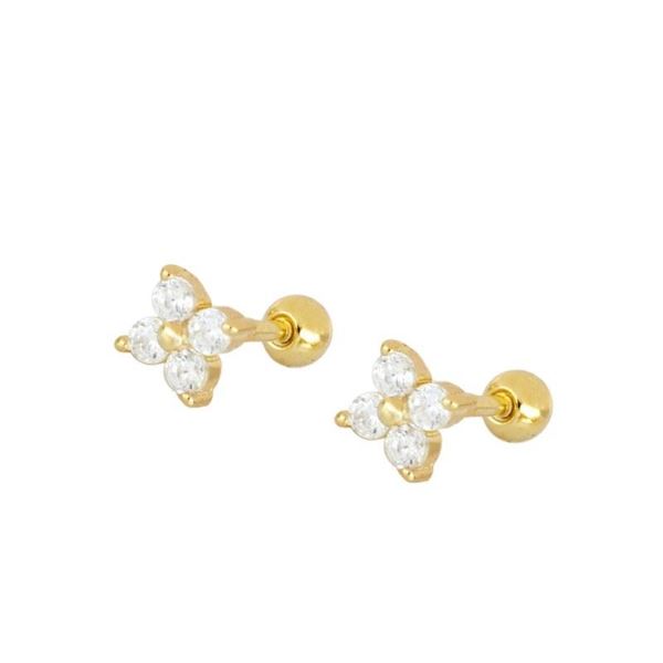 Imagen de Piercing Glam Plata Dorada