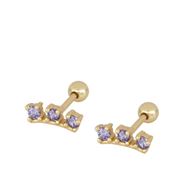 Imagen de Piercing Lilet Plata Dorada