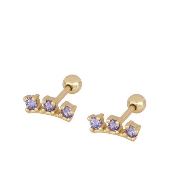 Imagen de Piercing Lilet Plata Dorada