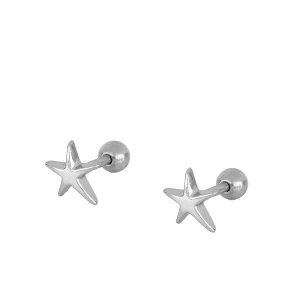 Imagen de Piercing Sea Star Plata