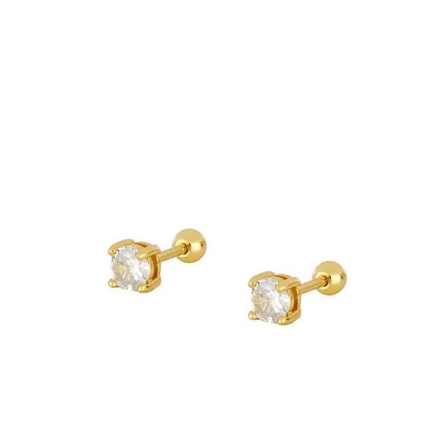 Imagen de Piercing Diana Plata Dorada