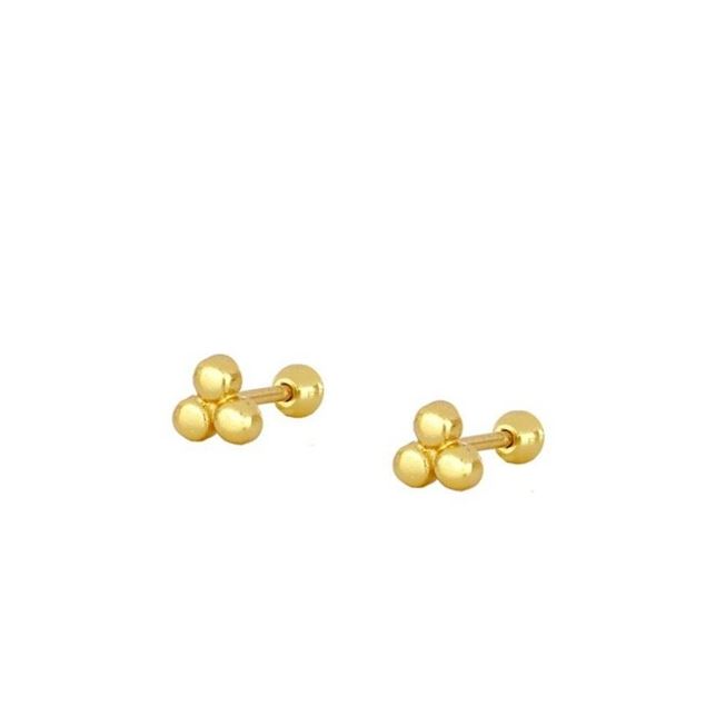 Imagen de Piercing Dasa Ball Plata Dorada