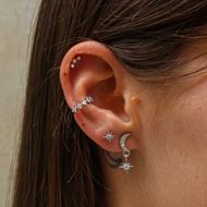 Imagen de Piercing Polar Plata