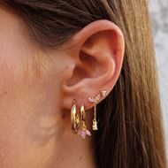 Imagen de Piercing Dala Plata Dorada