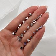 Imagen de Piercing Cruz Plata