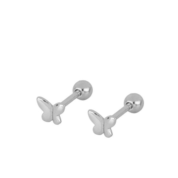 Imagen de Piercing Mariposa Plata