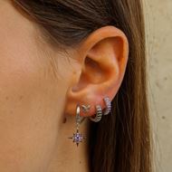 Imagen de Piercing Mariposa Plata