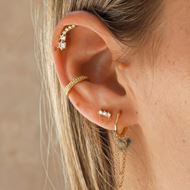 Imagen de Ear Cuff Kia Plata Dorada
