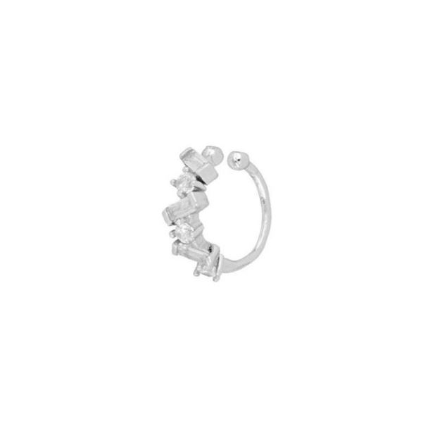 Imagen de Ear Cuff Hidra Circonita Plata