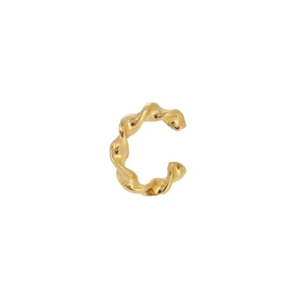 Imagen de Ear Cuff Curly Plata Dorada