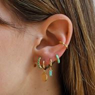 Imagen de Ear Cuff Curly Plata Dorada