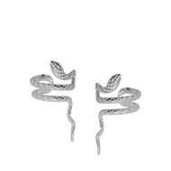 Imagen de Ear Cuff Serpiente Plata