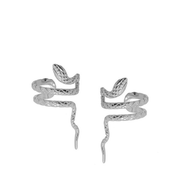 Imagen de Ear Cuff Serpiente Plata