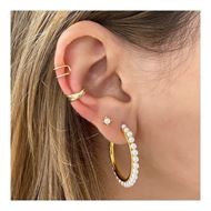 Imagen de Ear Cuff Corin Plata Dorada