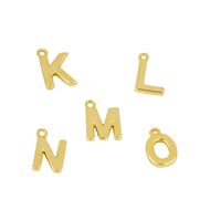 Imagen de Charm Shine Letter Plata Dorada