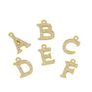 Imagen de Charm Letter Me Plata Dorada