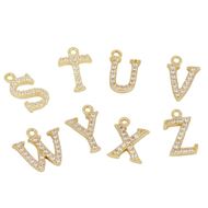 Imagen de Charm Letter Me Plata Dorada