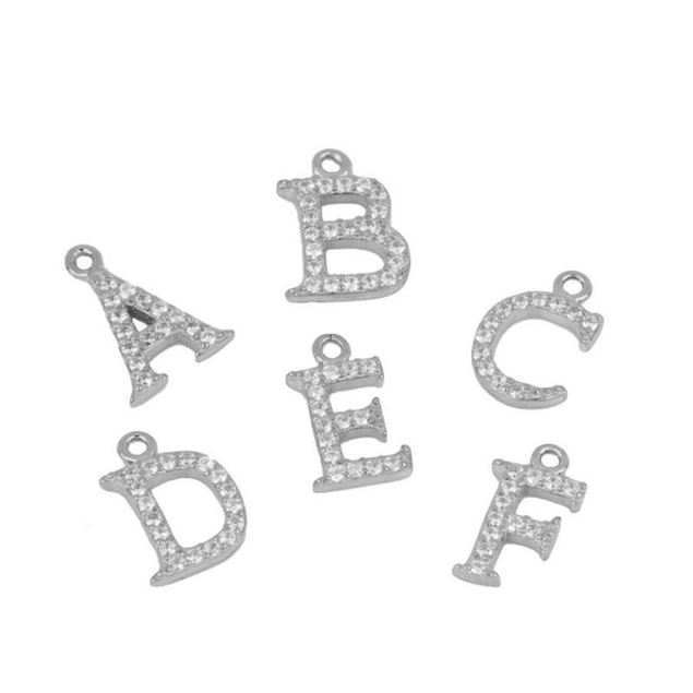 Imagen de Charm Letter Me Plata